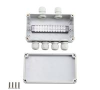 Caja Estanca Exterior Electrica IP67, 158 x 90 x 60 mm, SRJQXH Caja Electrica Exterior Estanca Traje, Caja Conexiones Estanca Montaje en Superficie 2 en 4 Salidas, Adecuado para Cables de 4-8 mm