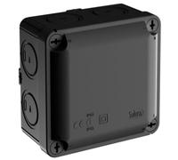 Caja estanca YBOX 100x100x55 sin conosØ 25 mmSOLERA Y815NPNegro