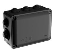 Caja estanca YBOX 153x110x65 con conosØ 25 y 32 mmSOLERA Y716N Negro