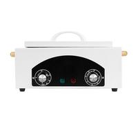 Caja esterilizadora de herramientas de alta temperatura, temporizador/temperatura ajustable, esterilizador de calor seco para manicura, pedicura, odontología, barbería, tatuaje, equipo de metal