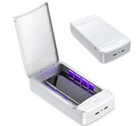 Caja esterilizadora profesional para arte de uñas: WIYETY Lámpara UV esterilizadora, dispositivo profesional de desinfección UV con funcionamiento silencioso adecuado para herramientas de uñas y