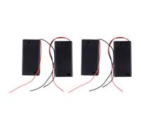 Caja Estuche Sostenedor de Bateria 4 x AA 3V Interruptor de Encendido / Apagado Alambrado de Ranura con Cubierta