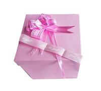 Caja explosiva de cumpleaños - Cubo plegable de varios niveles, recuerdo hecho a mano, contenedor decorativo reutilizable, envoltorio de fiesta interactivo, caja de regalo reactiva para celos