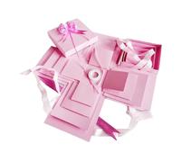 Caja Explosiva | Decoración Del Hogar Creativa De 5 Capas Reutilizable - Cajas De Aperitivos Navideños - Para Cumpleaños Halloween Fiestas Año Nuevo Niños Adultos Familia Amigos Boda Fiesta