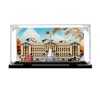 Caja expositora acrílica, compatible con Lego 21029 Buckingham Palace, caja de regalo coleccionable, organizador (solo caja) (fondo de graffiti de 3 mm A)