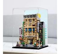 Caja expositora acrílica de 3 mm para Lego 10278 Police Department Donut Shop, caja transparente a prueba de polvo, compatible con el kit Lego 10278 (modelo no incluido)