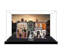 Caja expositora acrílica para Lego 10351 modelo de estantería, caja de exhibición transparente a prueba de polvo, compatible con el modelo Lego 10351 (modelo no incluido)