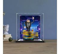 Caja expositora acrílica para LEGO 75582 Despicable Me 4 Gru y Minions, caja transparente a prueba de polvo, modelo no incluido. (C)