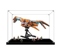 Caja expositora acrílica para Lego 76193 Guardianes de la Galaxia, caja de exhibición transparente a prueba de polvo, compatible con el modelo Lego 76193 (modelo no incluido) (2 mm)