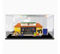 Caja expositora acrílica para Lego Simpson's Supermarket 71016, caja expositora transparente a prueba de polvo, compatible con kit de construcción Lego 71016 (modelo no incluido) (2 mm)