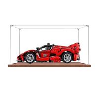 Caja expositora acrílica para modelo de coche de carreras Lego 42212, caja de exhibición transparente a prueba de polvo, compatible con el modelo Lego 42212 (modelo no incluido) (2 mm)
