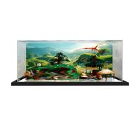 Caja expositora acrílica para modelo Lego 10354, caja expositora transparente a prueba de polvo (modelo no incluido) (fondo A)