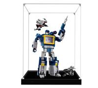 Caja expositora acrílica para modelo robot Lego 10358, caja de exhibición transparente a prueba de polvo, compatible con el modelo Lego 10358 (modelo no incluido) (3 mm)