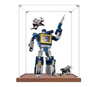 Caja expositora acrílica para modelo robot Lego 10358, caja de exhibición transparente a prueba de polvo, compatible con el modelo Lego 10358 (modelo no incluido) (3 mm)