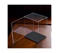 Caja expositora de acrílico, Exhibidor de acrílico for almacenamiento coleccionables varios tamaños(W10cm(4") xD10cm(4") xH20cm(8"))