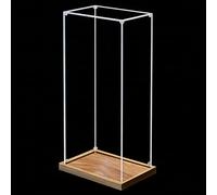 Caja expositora de acrílico, Vitrina de acrílico para Figuras de acción, Caja de Almacenamiento Alta y Transparente con Protectores de Esquina, Vitrina cúbica de 8x8x12 Pulgadas para muñecas