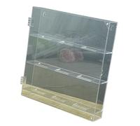 Caja expositora de púas de guitarra acrílica inastillable multiusos con soporte para mejorar la visualización de la solución de almacenamiento, accesorio de enseñanza de música