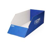 Caja expositora material electrico 198x470x158mm edm