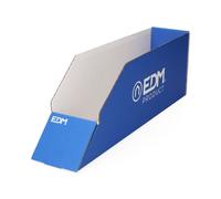 Caja expositora material electrico 95x470x158mm edm