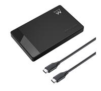 Caja Externa 2.5" Ewent EW7073 USB-C 3.2 Gen1 Screwless SATA HDD/SSD Preta