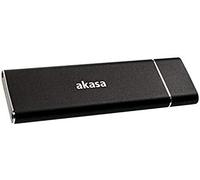 Caja Externa AKASA para SSD M.2 (NGFF), USB 3.1 Gen 2 SUPERSPEED + (ADMITE 2230, 2242, 2260 Y 2280), 10 GB/S, Aluminio