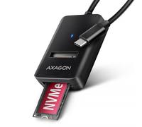 Caja externa Axagon ADM2-CM M.2 Plástico Negro USB Type-C 10 Gbit/s