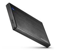 Caja externa Axagon EE25-XA6C 2.5 pulgadas Aluminio Negro USB-C con soporte UASP