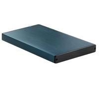 Caja Externa - Caja de 2.5", Puerto USB 3.0/3.1, Compatible con Discos Duros SATA de hasta 9.5mm, Color Azul pacífico.
