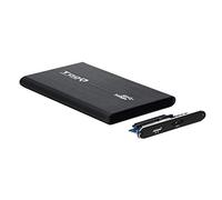 Caja Externa - Caja Externa de 2,5" para Discos SATA, USB 3.0, con tecnología UASP, diseño Negro, fácil de Usar y portátil.*