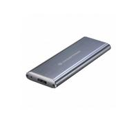 Conceptronic - DDE03G caja para disco duro externo M.2 Caja externa para unidad de estado sólido (SSD) Gris