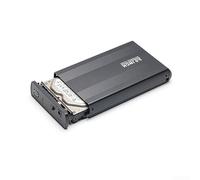 Caja externa de escritorio de 3.5 pulgadas, caja de disco duro móvil compacta con modo de suspensión y múltiples mecanismos de protección ForSATA (plata-UE)