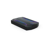 Caja Externa HDD Gaming Tooq 2.5" SATA (9,5mm) Tool Less - USB 3.1 Gen 1 Plug & Play Negro RGB