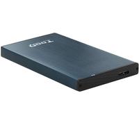 Caja Externa HDD Tooq 2.5" SATA (9,5mm) - USB 3.0/3.1 Gen 1 Azul Pacífico