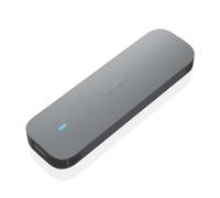 Caja Externa M.2 NGFF SATA a USB 3.1 Gen1, Color Gris, para Almacenamiento y Transferencia de Datos de Alta Velocidad.