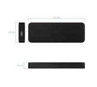Caja Externa M.2 NVMe PCIe USB 3.1 Gen2, Alta Velocidad, Ideal para Almacenamiento portátil y Transferencia de Datos rápida.