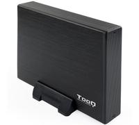 Caja externa tooq tqe - 3527b para hdd 3.5pulgadas sata usb 3.0