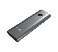Caja Externa para Disco SSD M.2 NVMe Aisens ASM2-021GR/ USB 3.1 Gen2/ Sin Tornillos