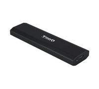 Carcasa SSD Tooq TQE-2223B Negra USB C M.2