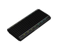 Aisens ASM2-RGB012B Caja Externa para Disco SSD M.2 SATA/NVMe USB-C