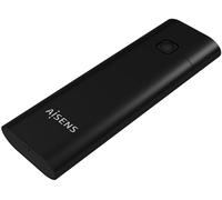 Caja externa para disco SSD M.2 USB 3.2 Gen2 (negro) - AISENS