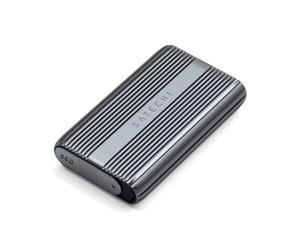 Caja externa Satechi SA-ST-EU4NPM M.2 NVMe Aluminio Gris USB4 Transparente