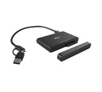 Caja externa SSD Lindy 43359 M.2 SATA USB 3.2 Gen 2 Type-C Negro Aluminio