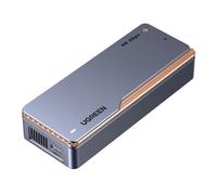 Caja PC Ugreen SSD M.2 2280 Aluminio Gris y Plata USB-C NVMe