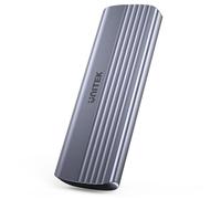 Caja externa SSD UNITEK S1241B01 M.2 Aluminio Gris USB Type-C Hot-swap