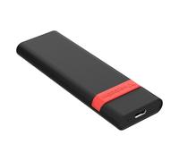 Caja externa SSD Verbatim 32261 M.2 NVMe ABS Policarbonato Negro Rojo sin herramientas