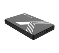 TECHLY 107487 Caja Externa USB3.0 para HDD/SSD SATA de 2,5" Negro