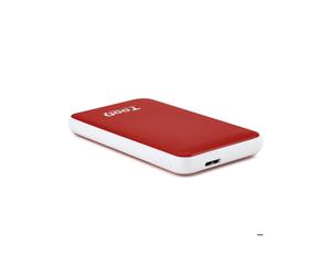 Caja externa - TooQ - TQE-2528 - USB 3.1 - S-ATA - 4To - 2,5 pulgadas