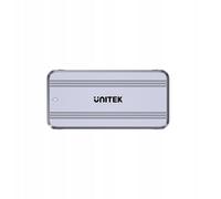 Caja externa Unitek S1242AGY Aluminio Gris con ventilador USB4 NVMe M.2