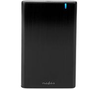 Caja Externa USB 3.1 para Disco HDD/SSD SATA de 25 (Negro) - NEDIS