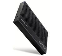 Caja Externo AXAGON EE25-GTR USB-C 3.2 Gen 2 - SATA 6G, 2.5" Externol RIBBED box BLACK